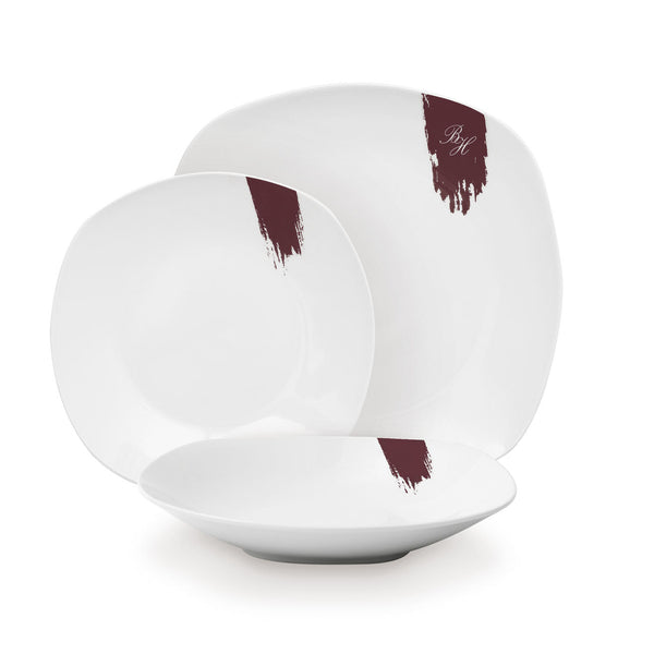 Set Farfurii de Porțelan | 18 Piese