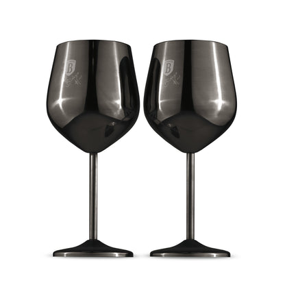 Set 2 Pahare de Vin cu Picior Înalt