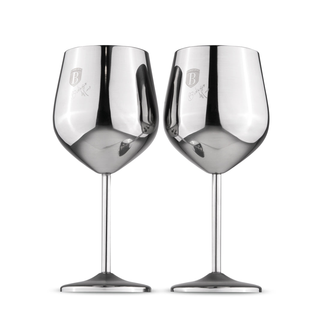 Set 2 Pahare de Vin cu Picior Înalt