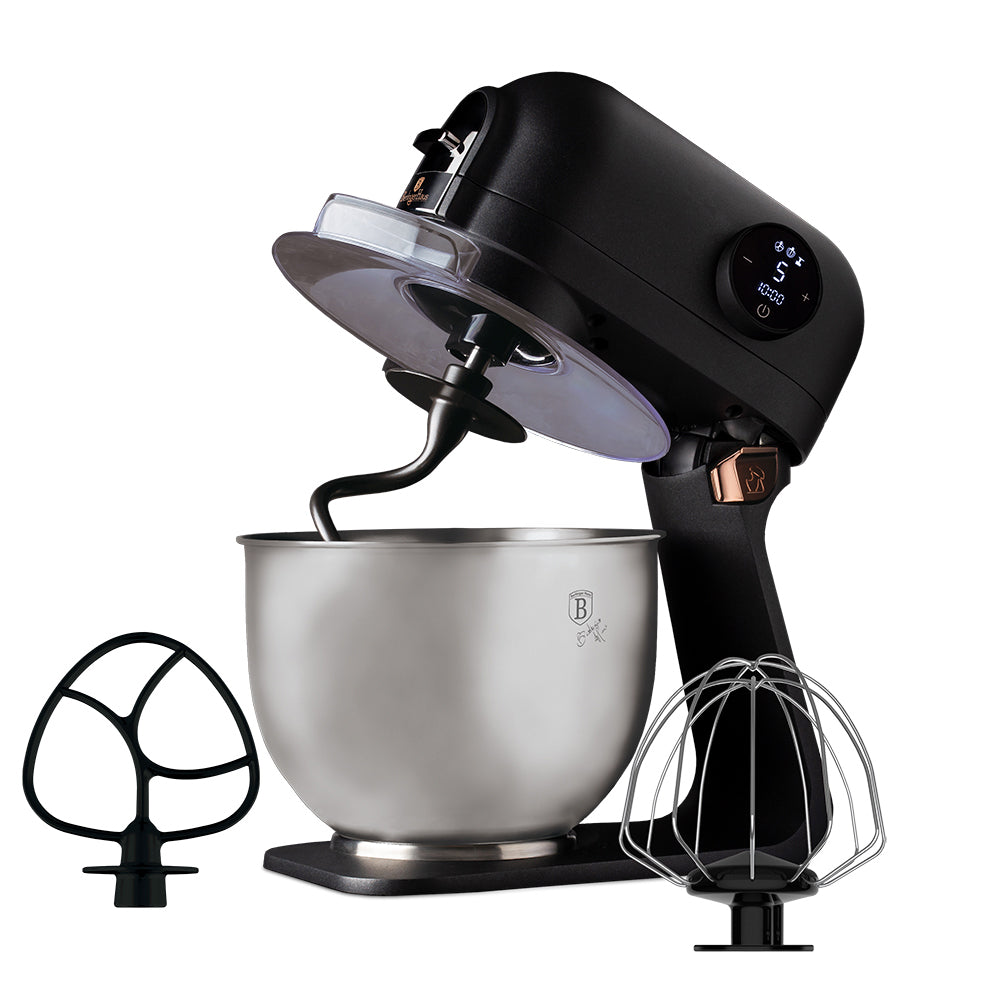 Mixer Profesional cu Ecran Digital și Bol din Inox (5 L)