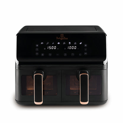 Airfryer cu Două Coșuri și Fereastră Vizibilă (8,2 L)