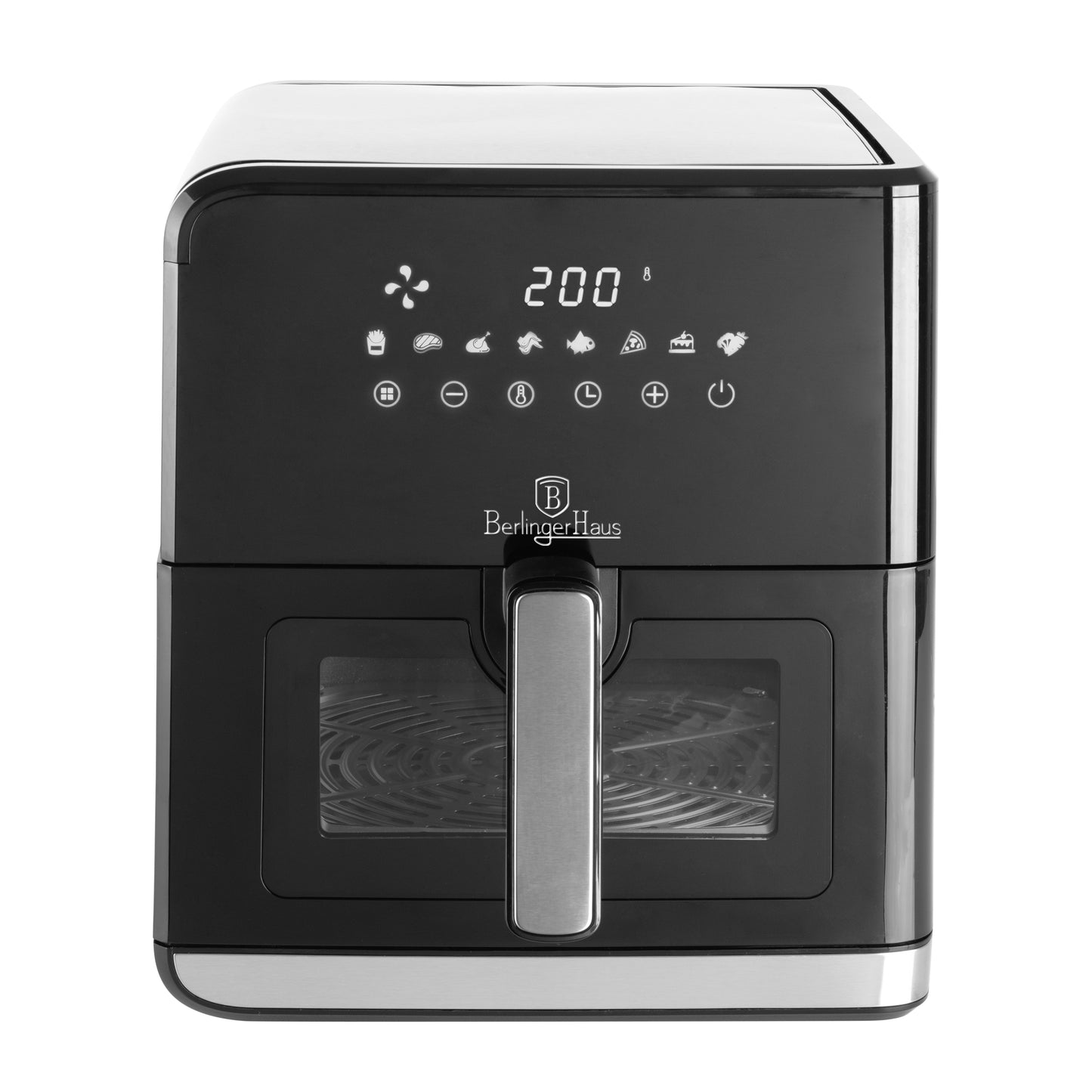 Airfryer cu Ecran Digital și Fereastră Vizibilă (7,5 L)