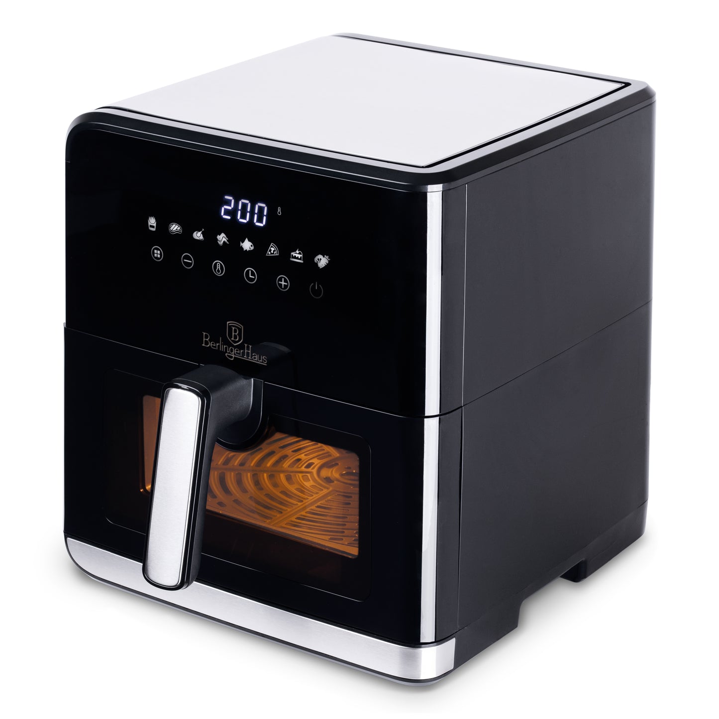Airfryer cu Ecran Digital și Fereastră Vizibilă (7,5 L)