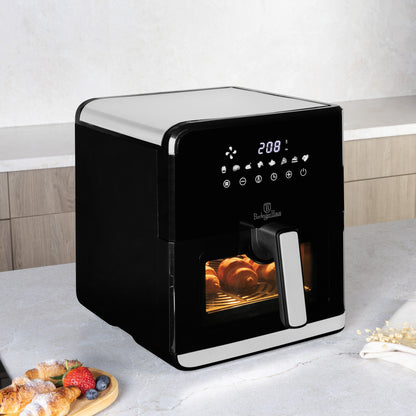 Airfryer cu Ecran Digital și Fereastră Vizibilă (7,5 L)