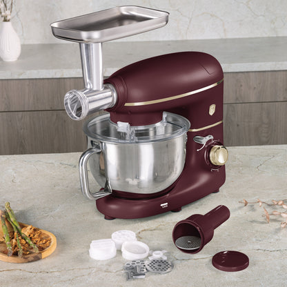 Mixer Multifuncțional 4 în 1 cu Bol din Inox (5,5 L)