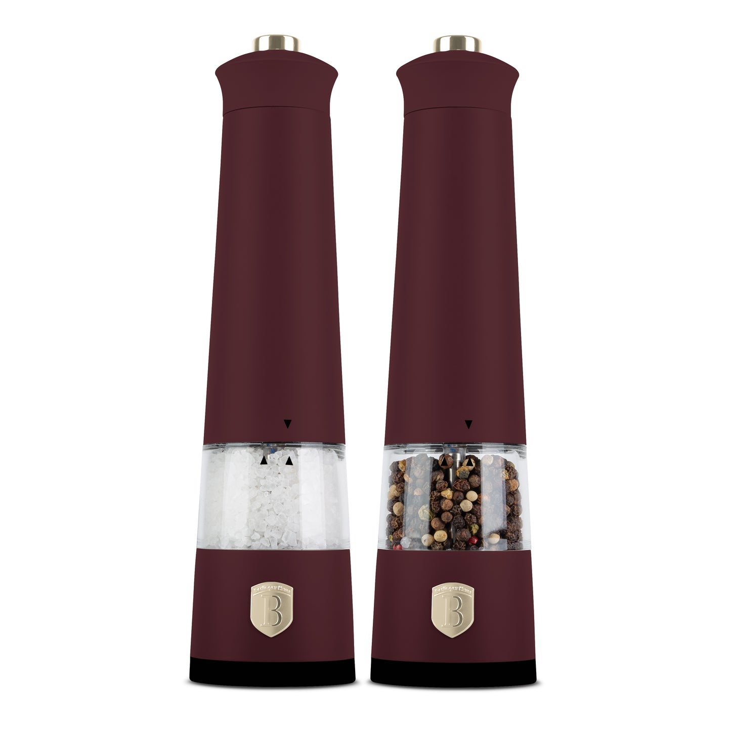 Set 2 Râșnițe Electrice pentru Sare și Piper