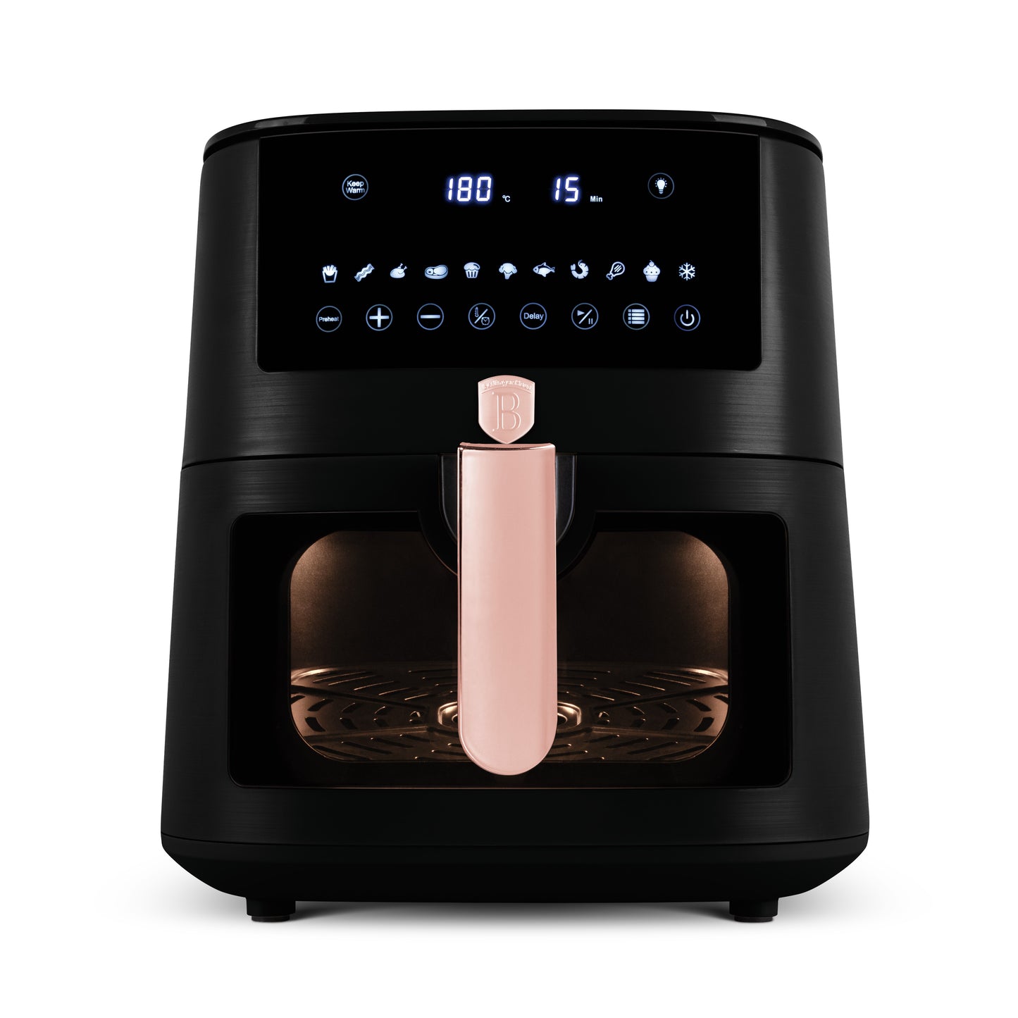 Airfryer cu Ecran Digital și Fereastră Vizibilă (8 L)