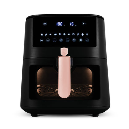 Airfryer cu Ecran Digital și Fereastră Vizibilă (8 L)
