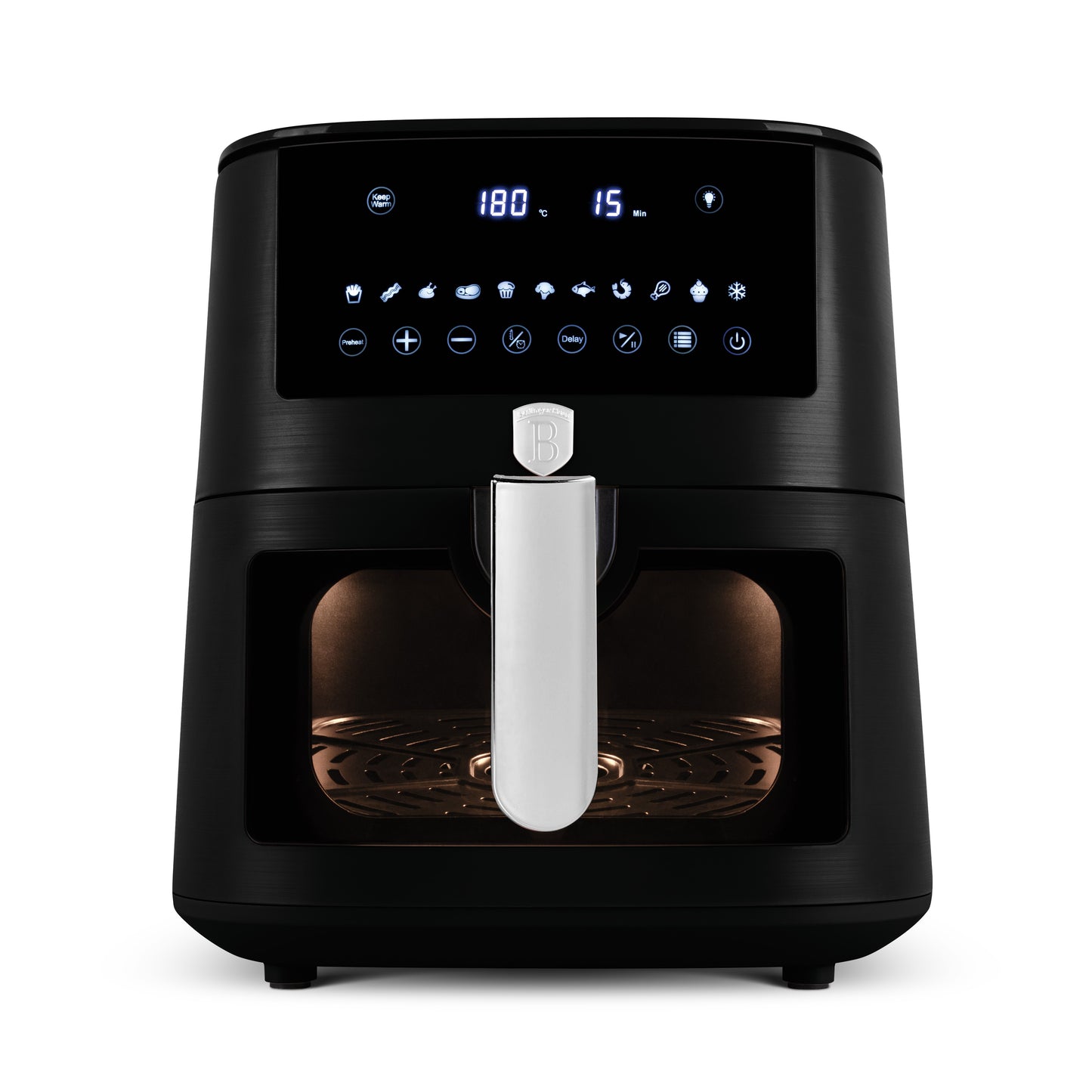 Airfryer cu Ecran Digital și Fereastră Vizibilă (8 L)