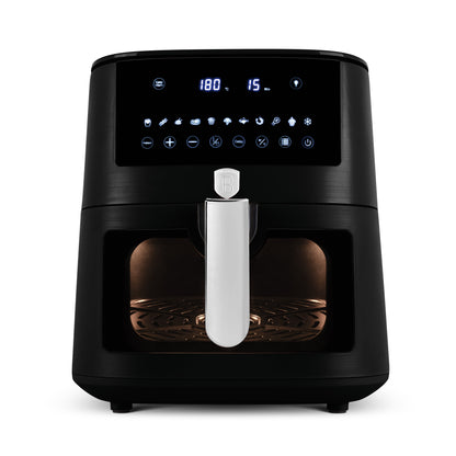 Airfryer cu Ecran Digital și Fereastră Vizibilă (8 L)