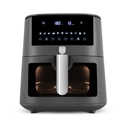 Airfryer cu Ecran Digital și Fereastră Vizibilă (8 L)