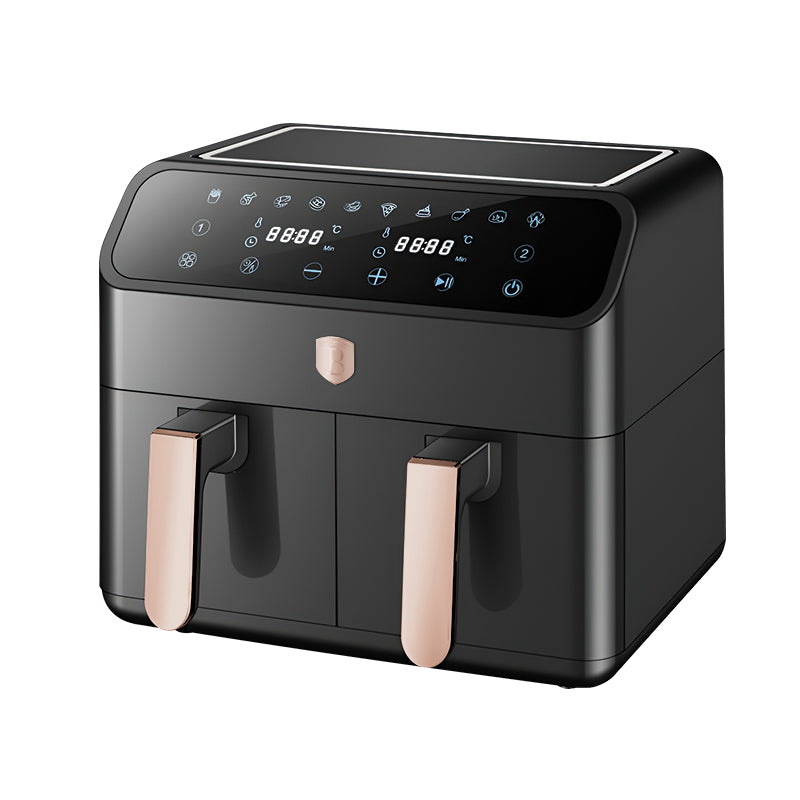 Airfryer cu Două Coșuri (8 L)