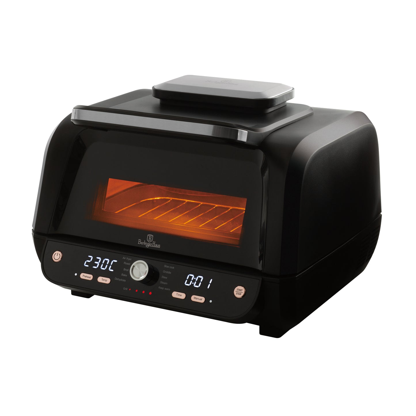 Air Grill cu Fereastră Vizibilă | 12 în 1