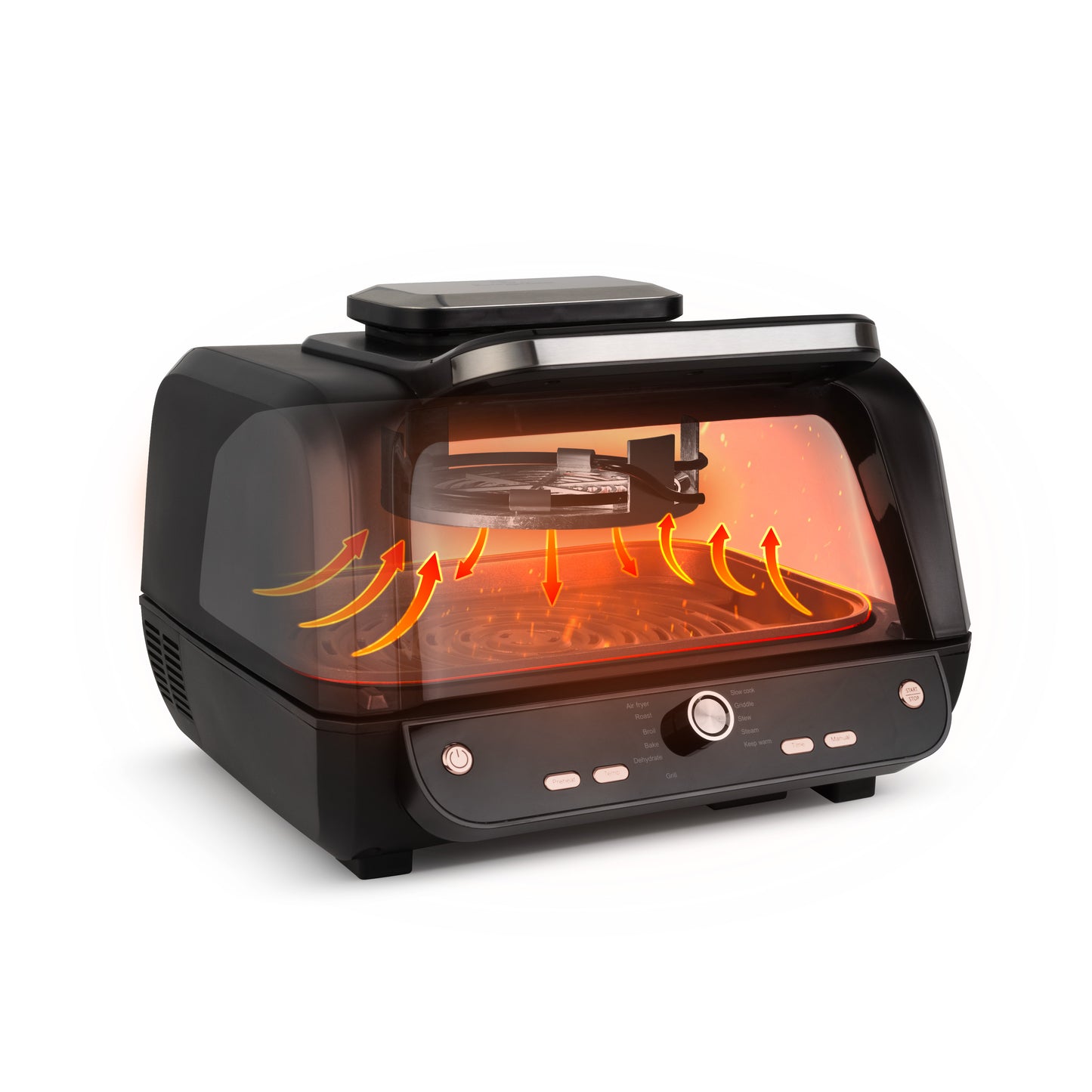 Air Grill cu Fereastră Vizibilă | 12 în 1