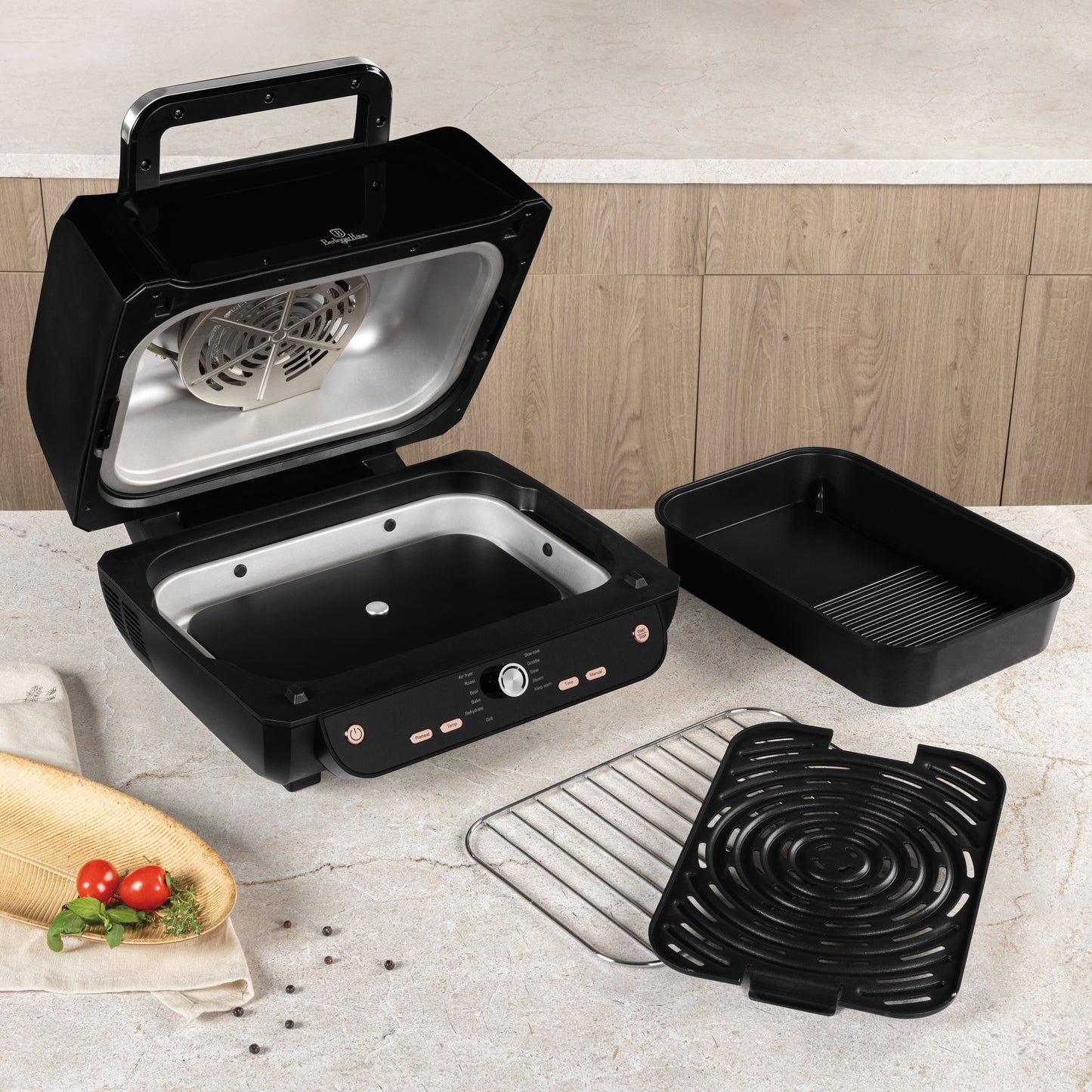Air Grill cu Fereastră Vizibilă | 12 în 1