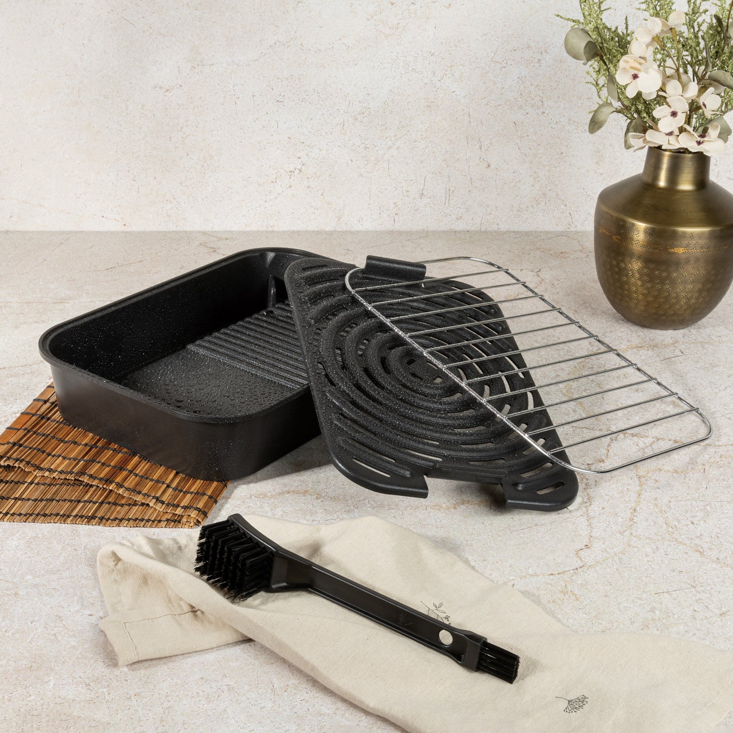 Air Grill cu Fereastră Vizibilă | 12 în 1