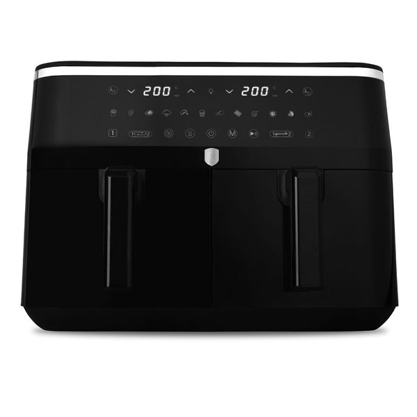 Airfryer cu Două Coșuri și Fereastră Vizibilă (9 L)