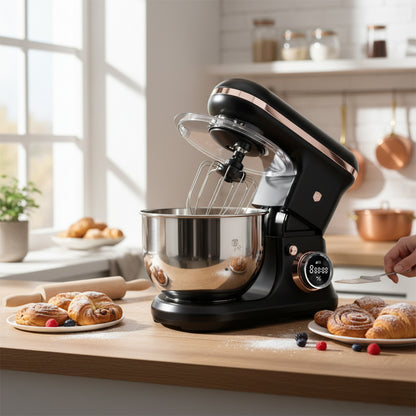 Mixer Digital cu Bol din Inox (6 L)